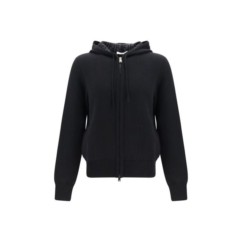 Fendi Black Cashmere Men's Hoodie